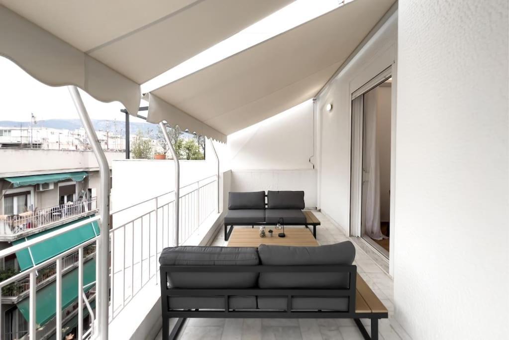 Spacious Penthouse Near Downtown Atene Esterno foto